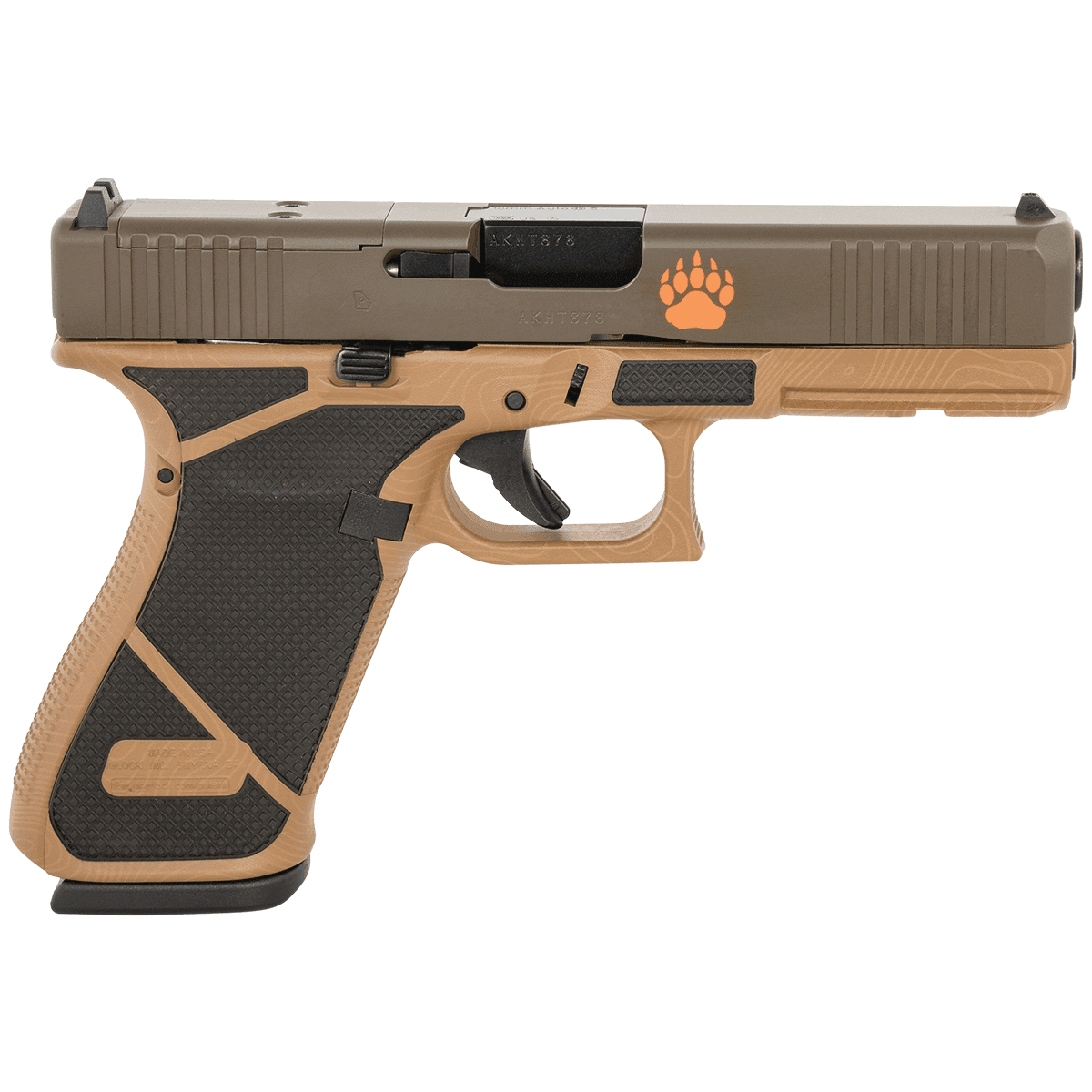 Glock G20 Gen5 MOS Standard 10mm 4.61" 15rds, Grizzly Flat Dark Earth - Glock