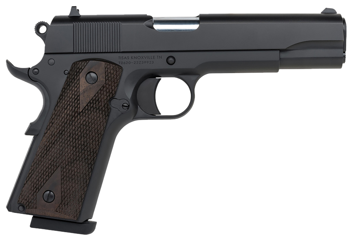 Tisas 1911 Stakeout 45 ACP 5" 8rd Pistol, Black - 10100516 - Tisas
