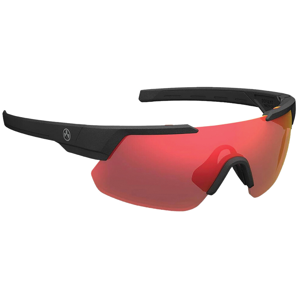 Magpul Defiant Polarized Eyewear, Black/Gray/Red - Magpul