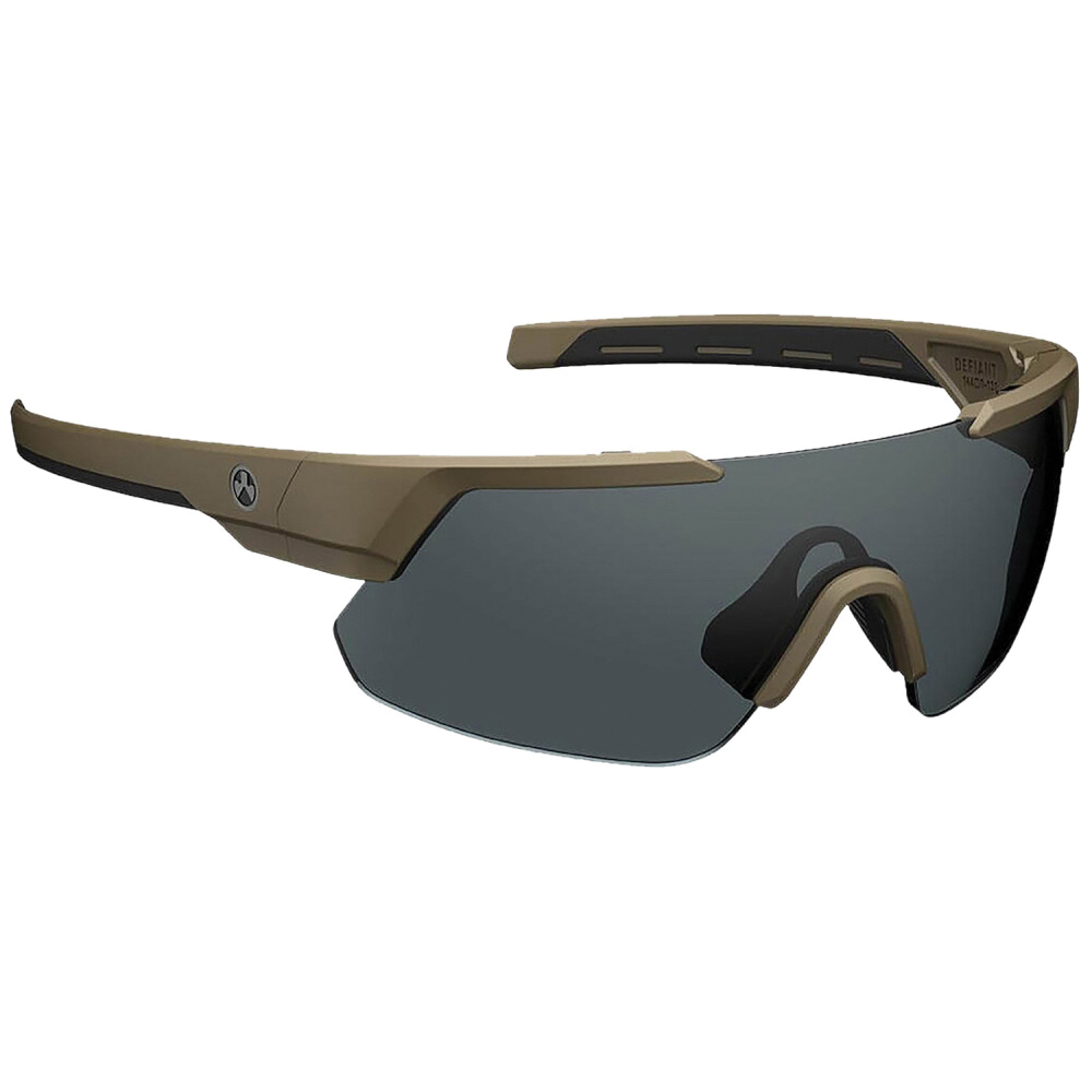 Magpul Defiant Polarized Eyewear, Flat Dark Earth/Gray - Magpul