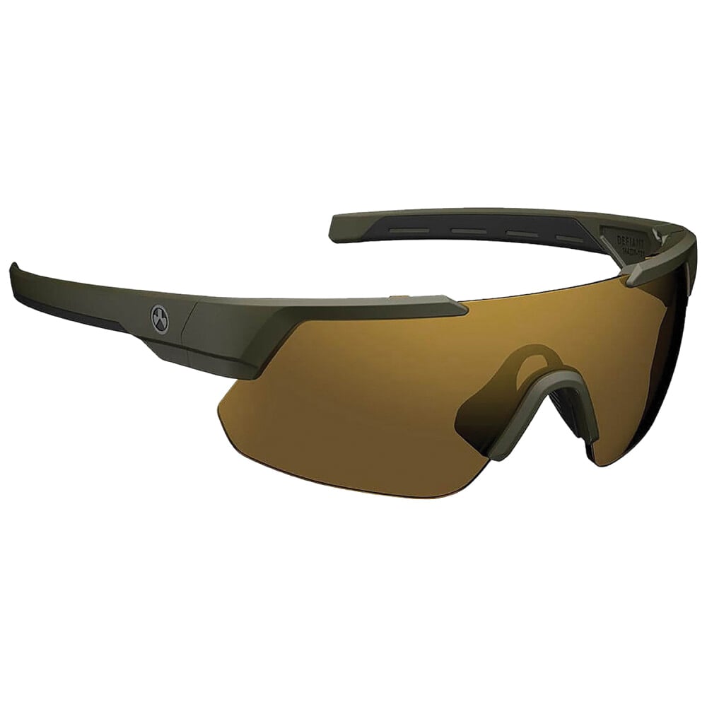 Magpul Defiant Polarized Eyewear, OD Green/Bronze/Gold - Magpul