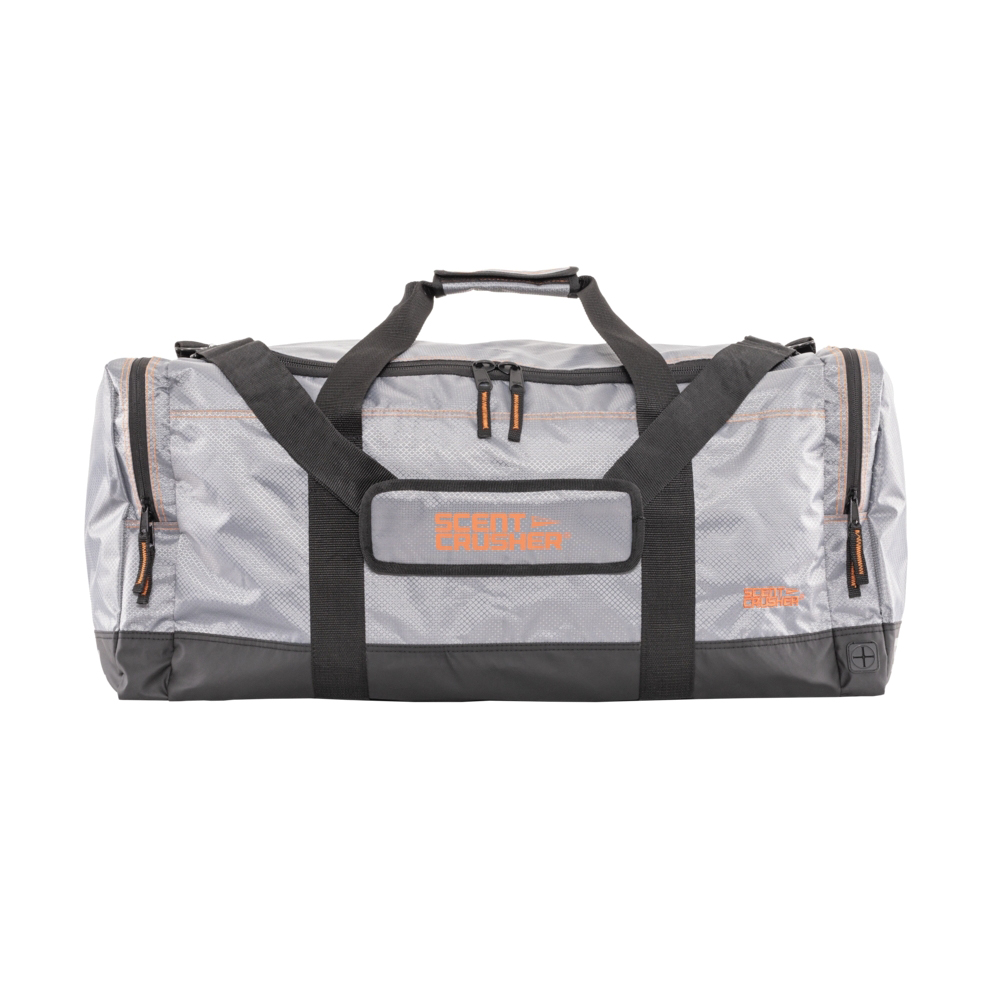 Scent Crusher Gear Bag 2.0 31" X 13" X 13" Duffle Bag, Black/Orange - Scent Crusher