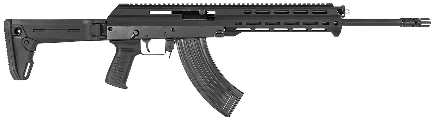 M+M Industries M10X 7.62x39mm 16.50" AK Rifle, Black - M10X-M - M+M Industries
