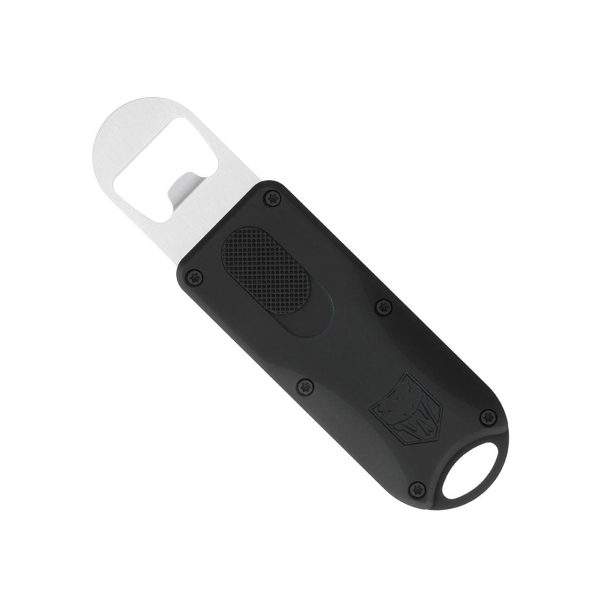 Cobra TEC Knives LLC OTF Bottle Opener, Black - Cobratec Knives Llc