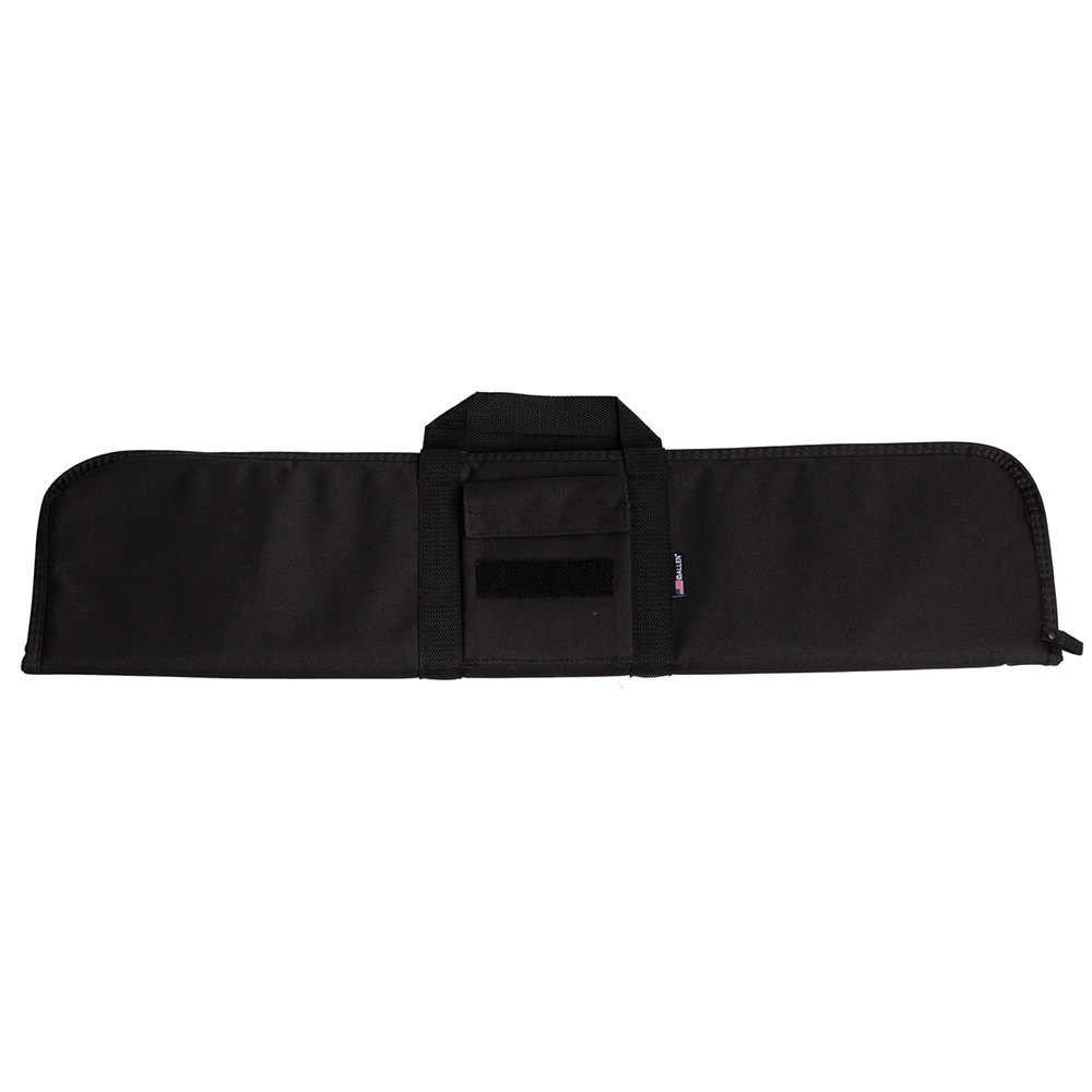 Keystone 37" x 9" CPR Padded Gun Case w/Hook and Loop Strip Pocket, Black - Keystone