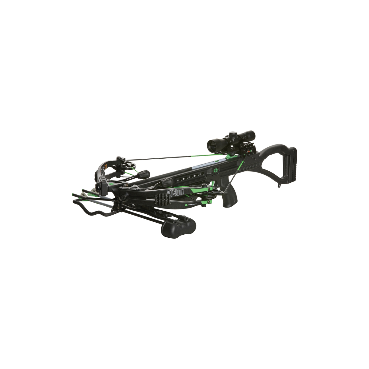 CenterPoint Archery AT400 33" Composite Crossbow Package, Black - Centerpoint Archery