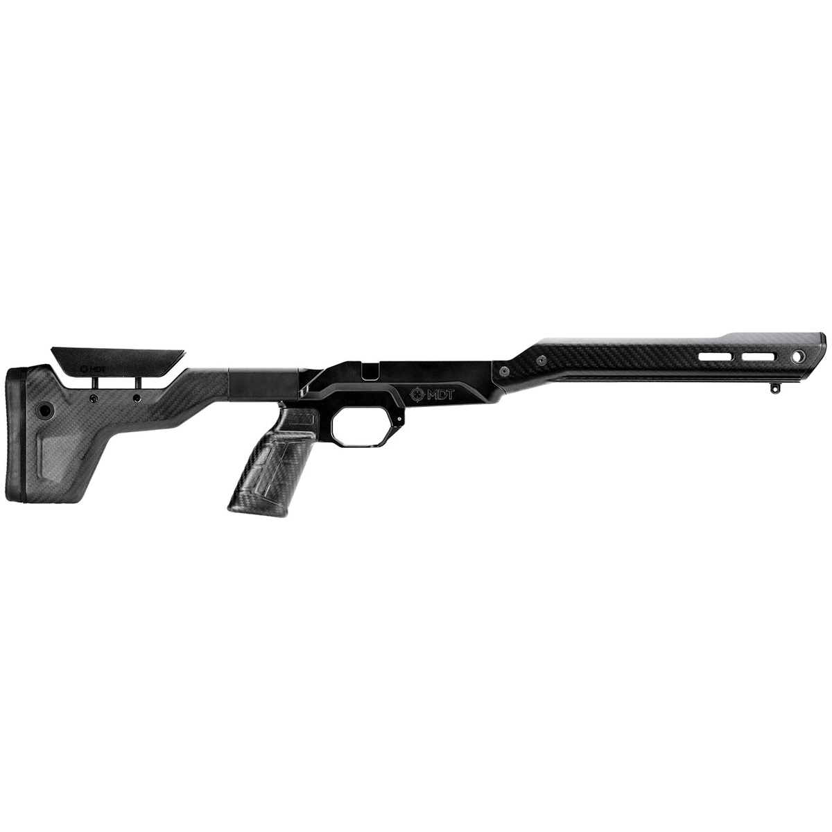 MDT HNT26 Standard Folding Chassis System Fits Howa 1500 SA/Weatherby Vanguard, Black - Mdt