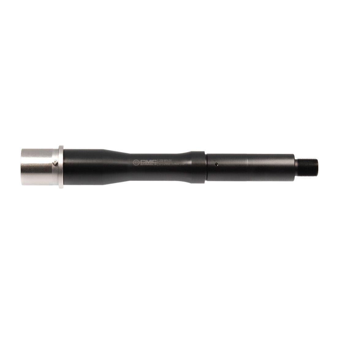 CMC SOCOM Pistol-Length Button Rifled Barrel 5.56x45mm 7.50", Black - Cmc