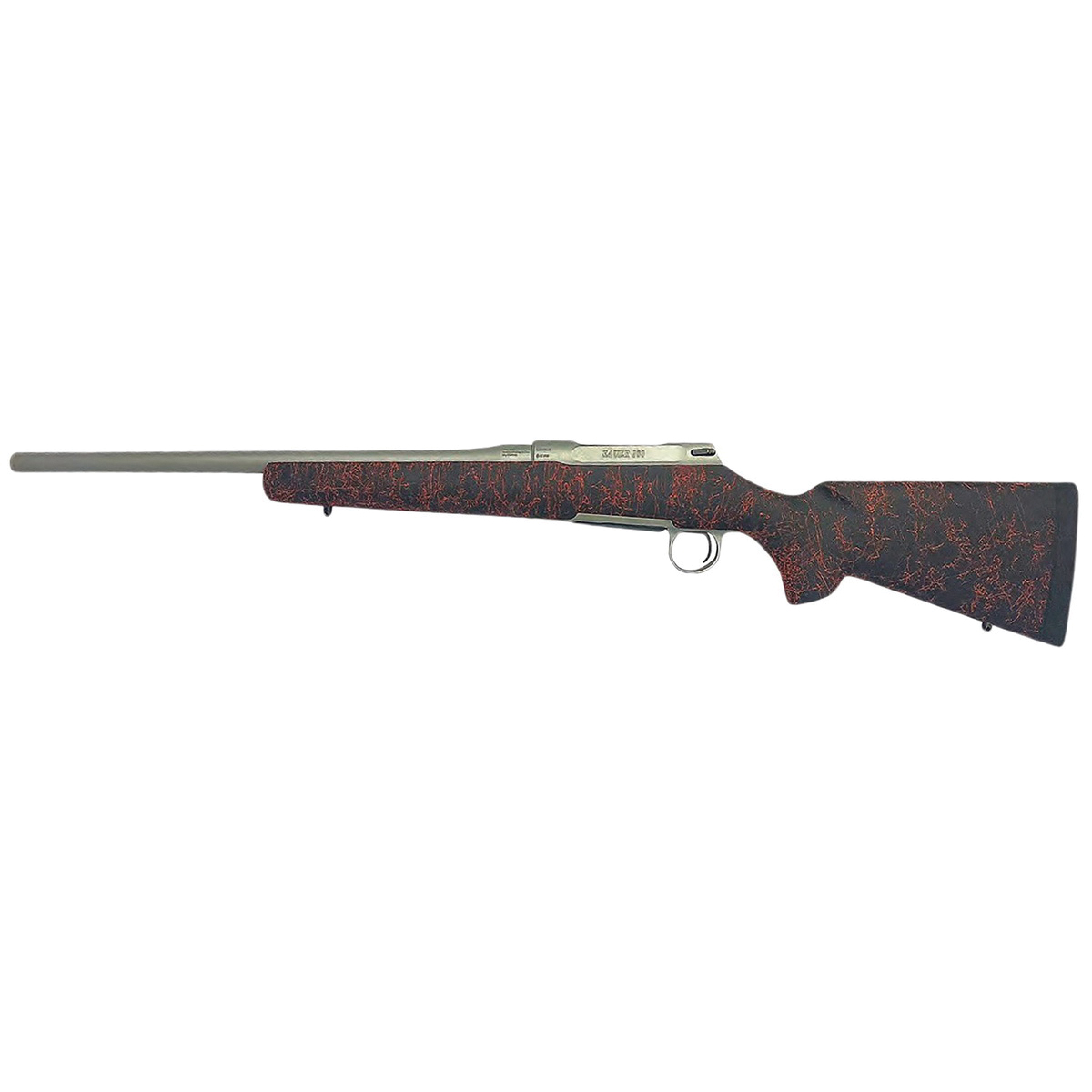 Sauer 100 Ceratech .30-06 Springfield 22" Bolt Action, Black/Red - Sauer