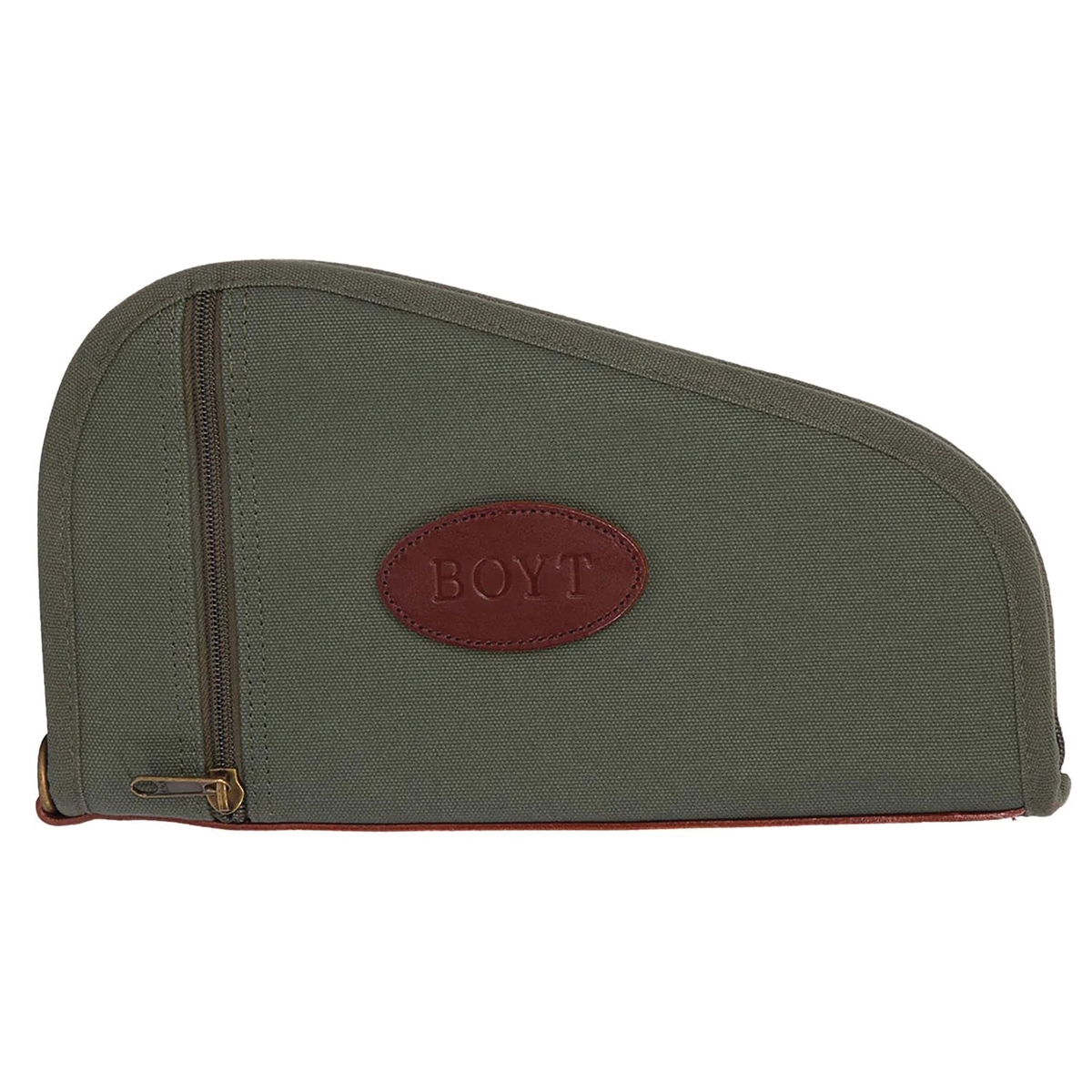 Boyt 14" Heart-Shaped Pistol Rug, OD Green - Boyt