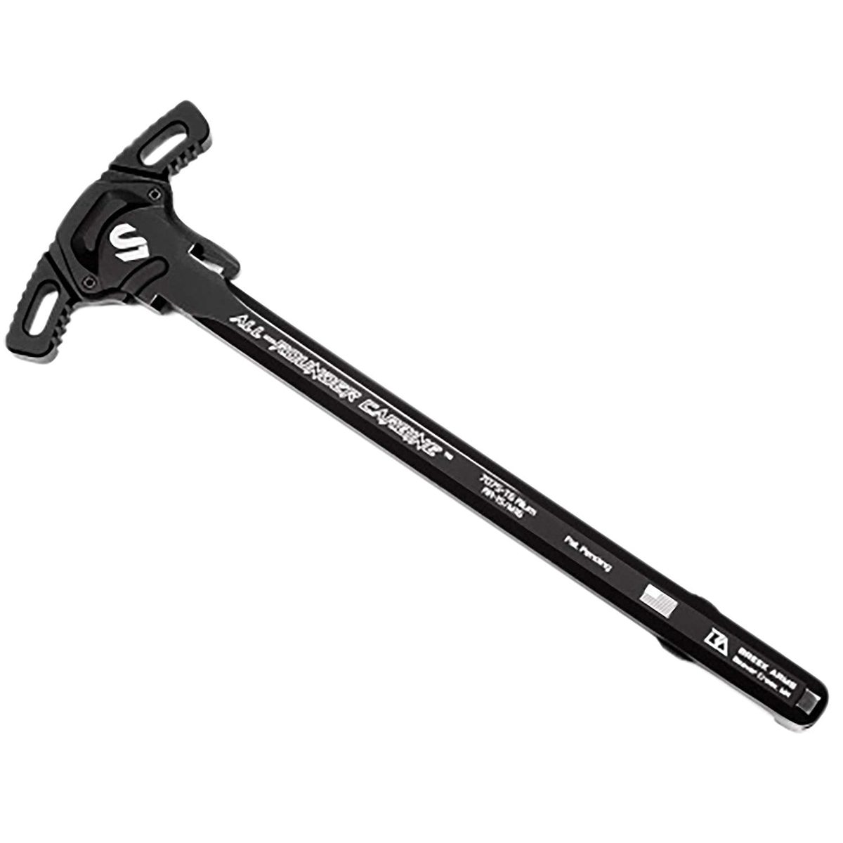 Lead & Steel Charging Handle, Black - Lead & Steel
