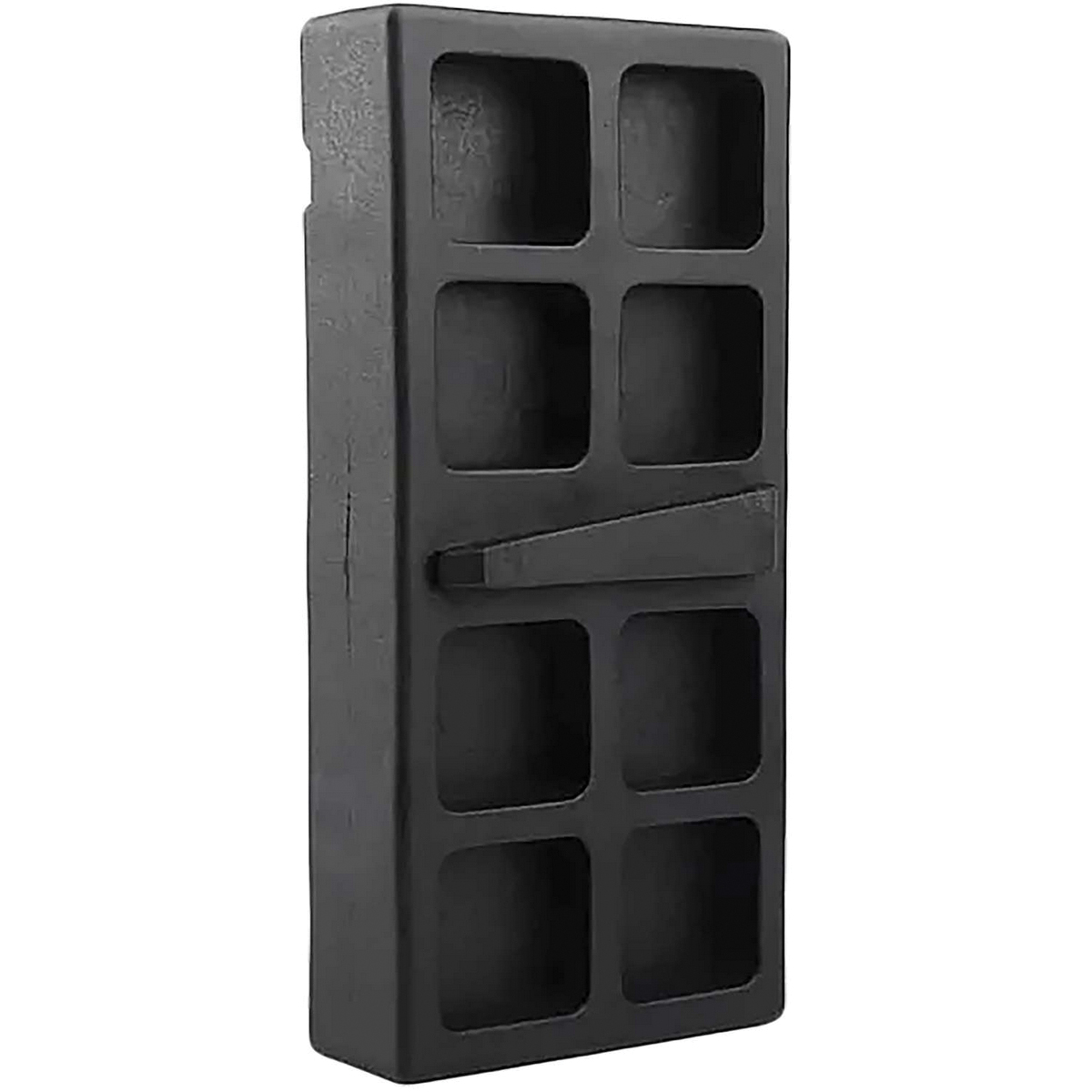 Lead & Steel Lower Receiver Vise Block, Black - Lead & Steel