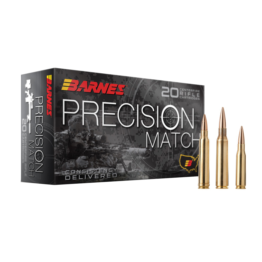 Barnes Precision Match .223 Remington 77 gr OTBT 20rds - Barnes