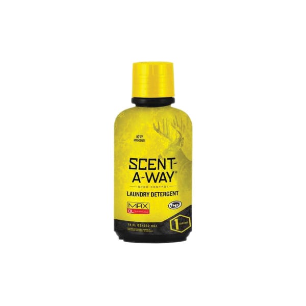Scent-A-Way Max Laundry Detergent, 18 oz Bottle