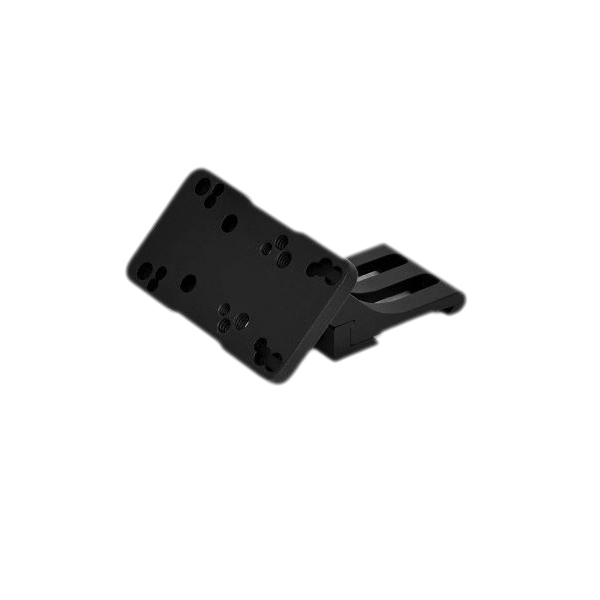 Warne Left Hand 45 deg Offset Red-Dot Reflex Mount - Warne