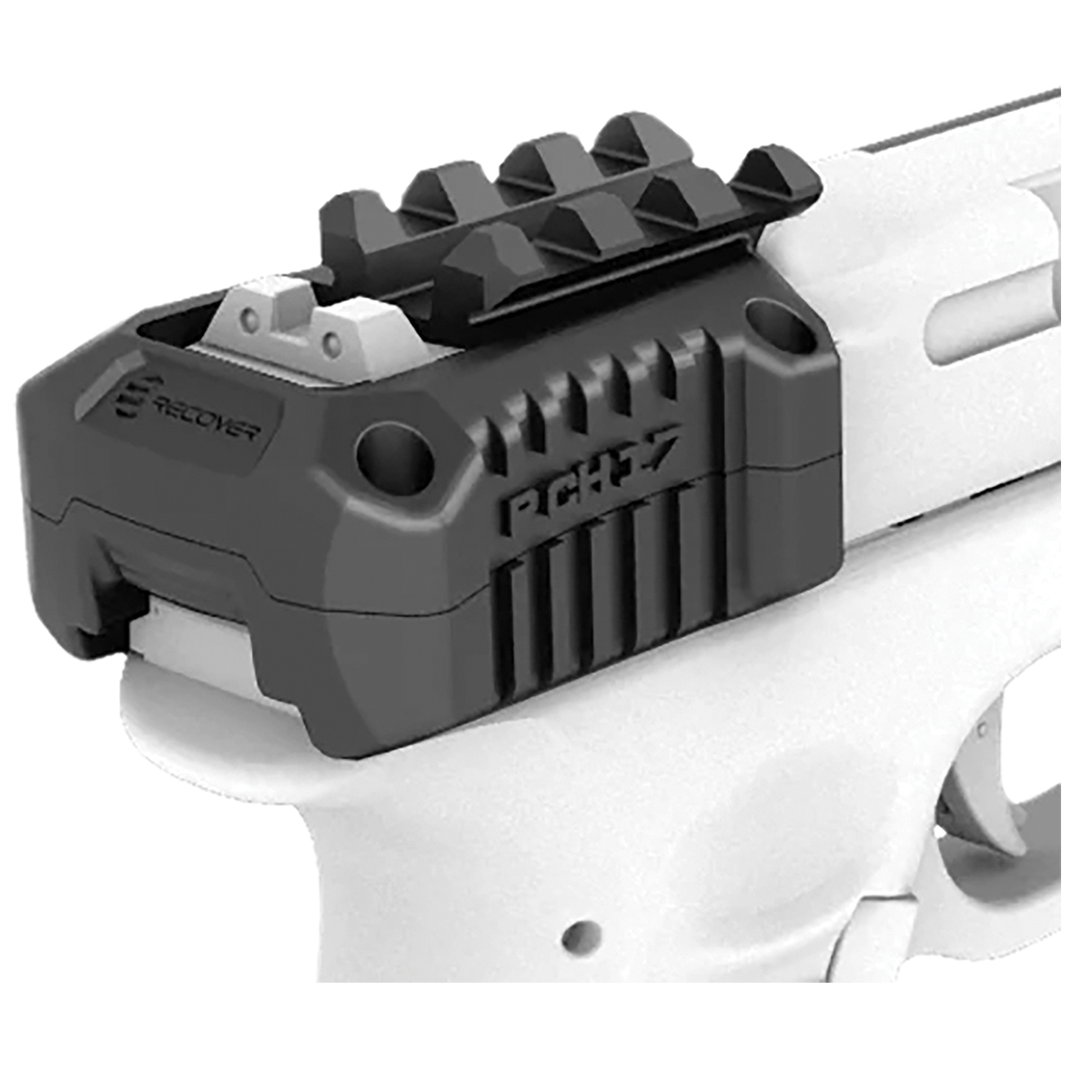 Recover Tactical PCH17 Charging Handle Fits Glock G17/G19/G22/G23, Black - Recover Tactical