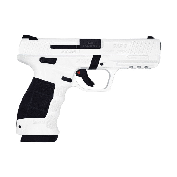 Sar USA SAR9 STORM 9mm 4.40" 17rds, White - Sar Usa
