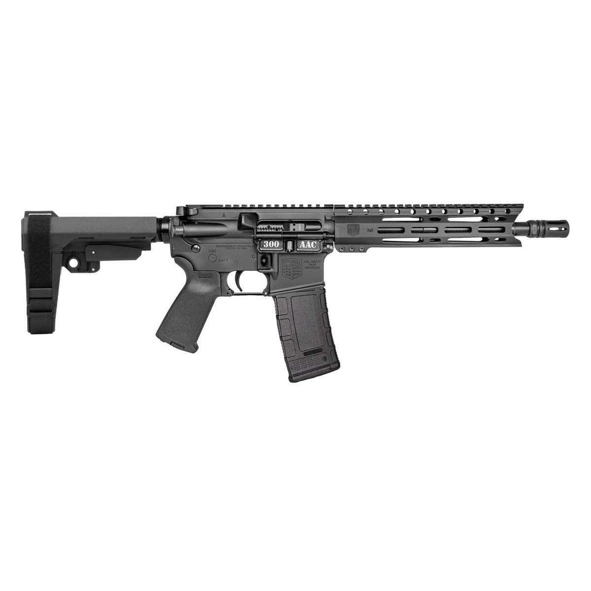 Diamondback DB15 .300 AAC Blackout 10", Black - Diamondback