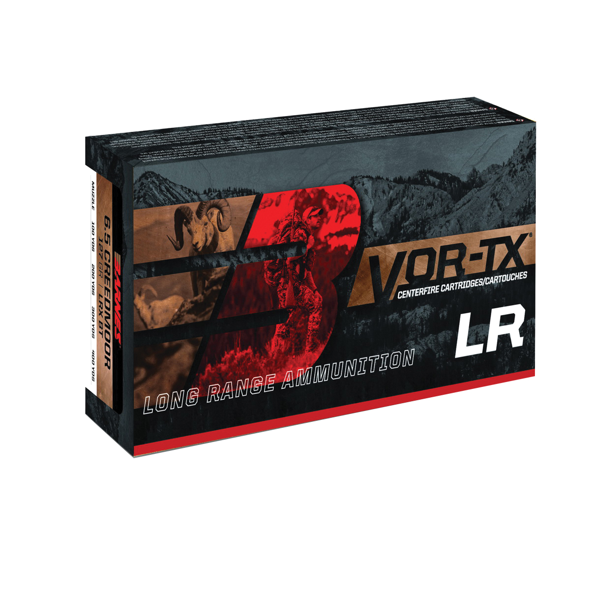 Barnes VOR-TX Long Range 7mm PRC 160 gr BTCPT 20rds - Barnes