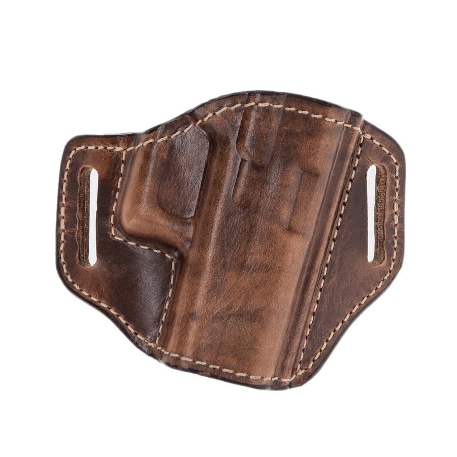 Desantis Gunhide Slim-Tuk 137 Smith & Wesson M&P Shield IWB Holster Ambidextrous Carbon Fiber, Black - Desantis Gunhide