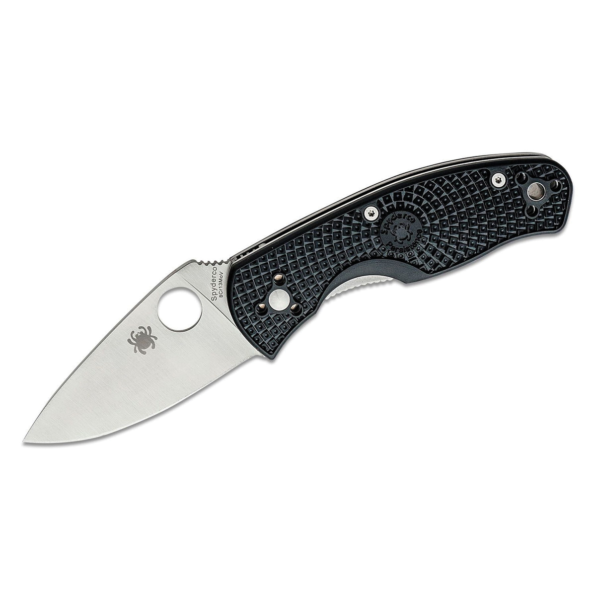 Spyderco Persistence Lightweight Folding Knife, Black - Spyderco
