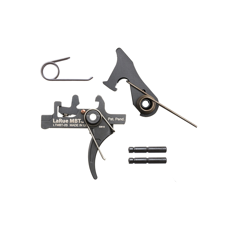 Larue MBT-2S Curved Trigger Two-Stage, Black - Larue