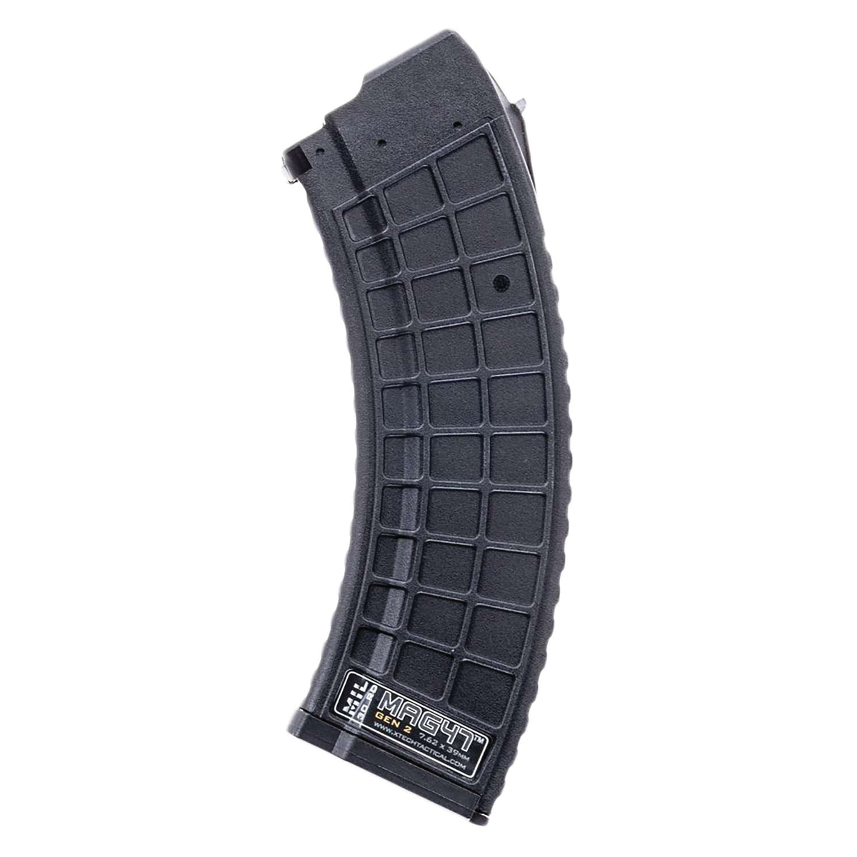 Xtech Tactical Mag47 Elite 30rds 7.62x39mm, Black - Xtech Tactical