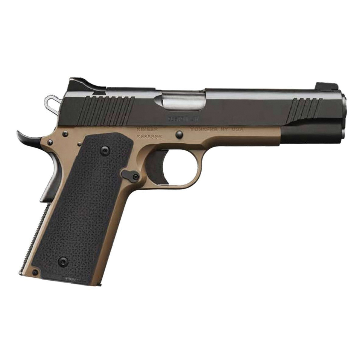 Kimber Custom LW FDE MP .45 ACP 5" 7rds, Flat Dark Earth - Kimber