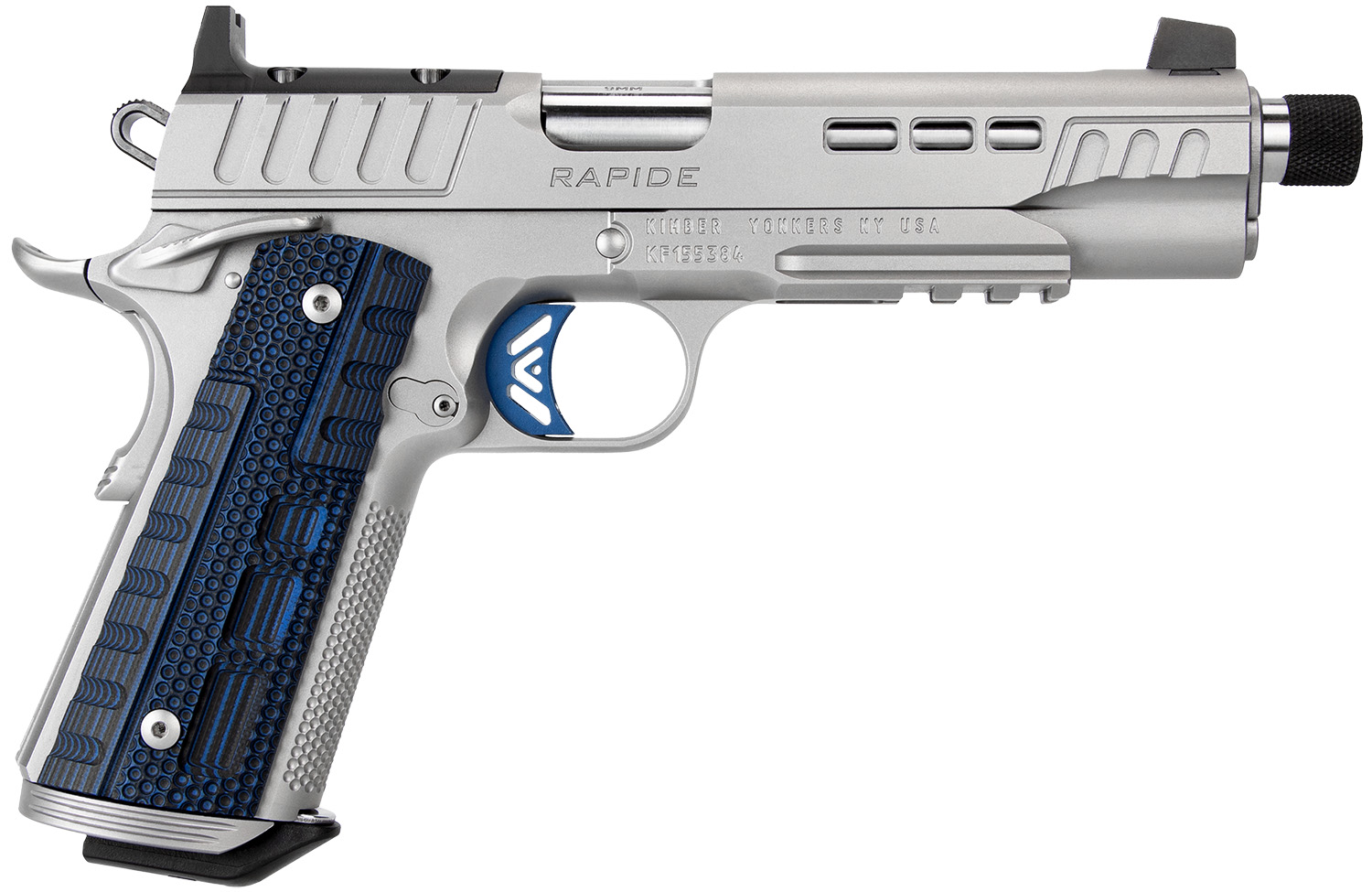 Kimber Rapide Ice OR TFS 5.50" .45 ACP 8rd Pistol, Stainless - Kimber