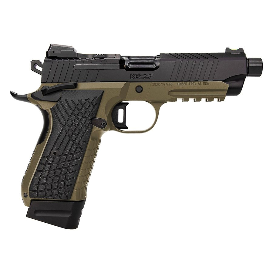 Kimber KDS9c FDE/Black TFS 9mm 4.60" 15/18rds, Flat Dark Earth - Kimber