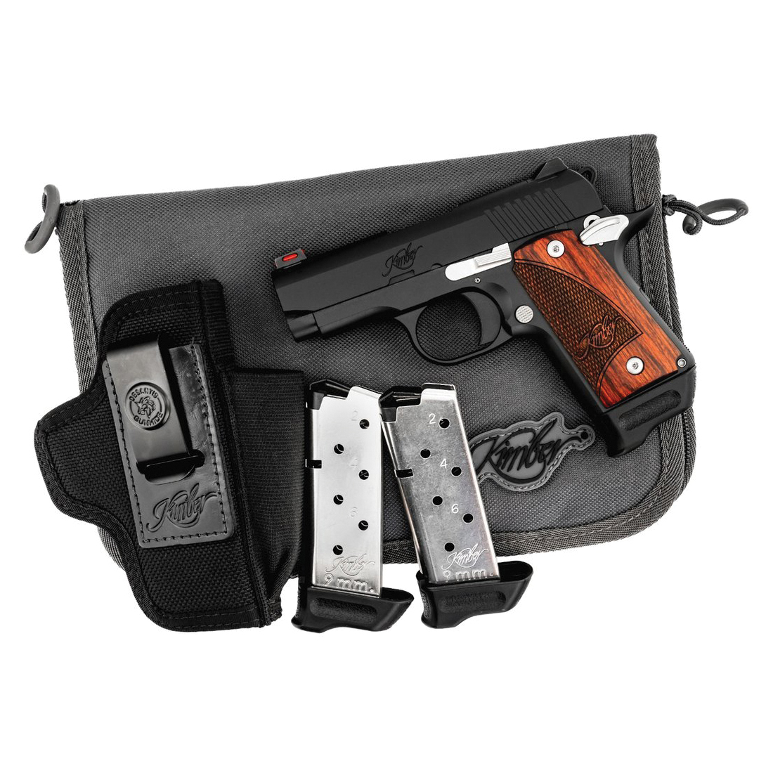 Kimber Micro 9 RTC Bundle 9mm 3.15" 7rds, Black - Kimber