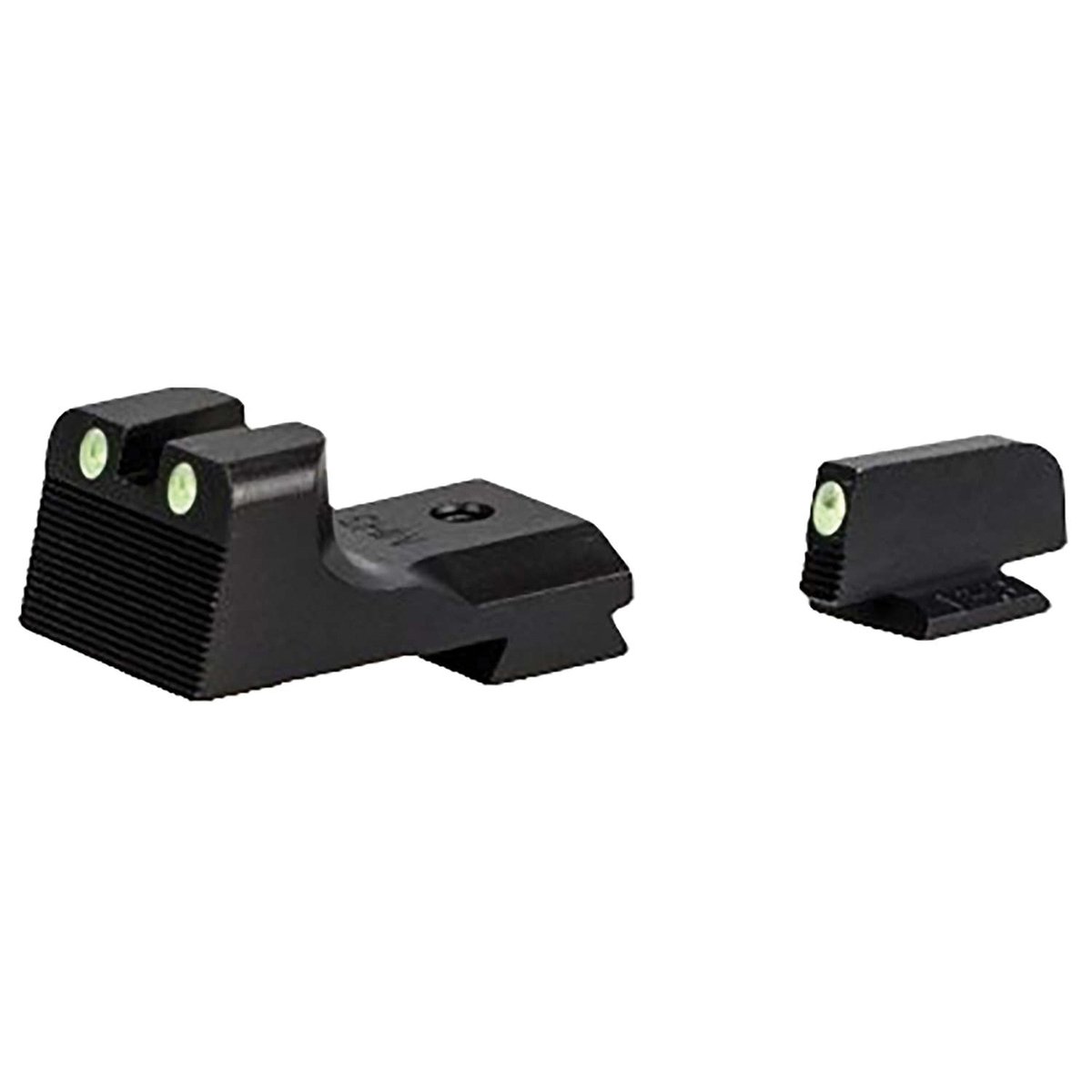 Kimber Night Sight Set Front/Rear, Green/Black - Kimber