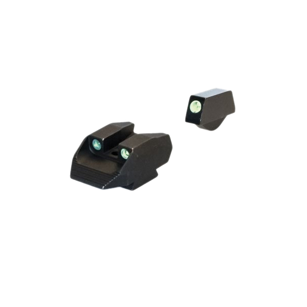 Kimber Night Sight Set Front/Rear, Green/Black - Kimber