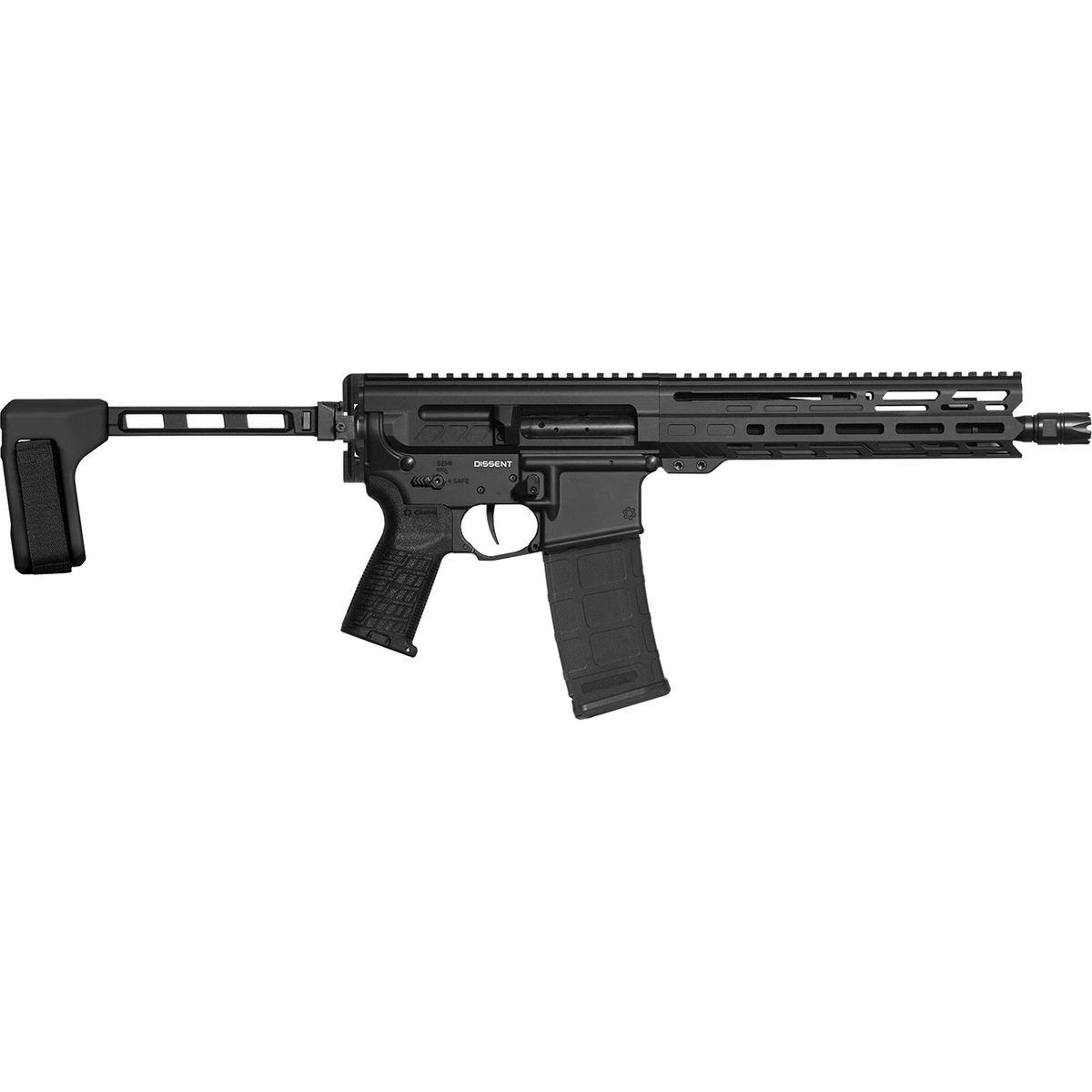 CMMG Dissent MK4 .300 AAC Blackout 10.50", Armor Black - Cmmg