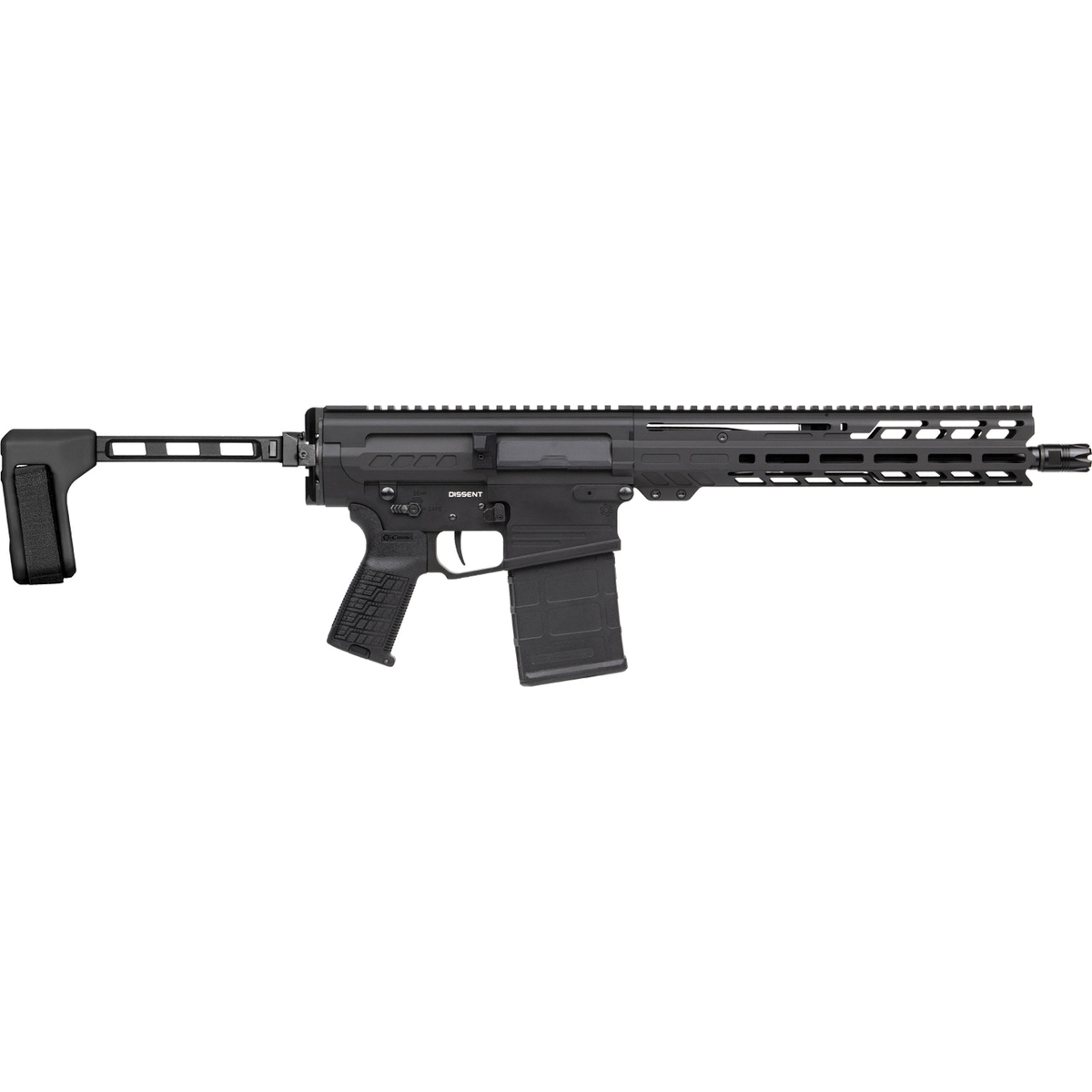 CMMG Dissent MK3 8.6 Blackout 12.50", Armor Black - Cmmg