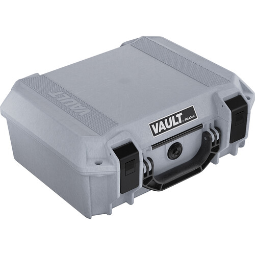 Pelican V200C Vault Equipment Case with Foam Layers, Ghost Gray - Pelican