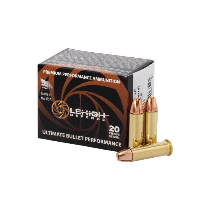 Lehigh Defense .38 Special 125 gr Controlled Fracturing 20rds