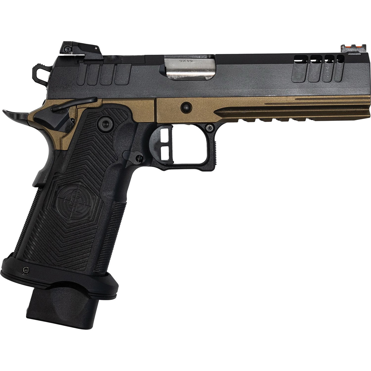 Great Lakes Synergy 1911 DS 9mm 5" 20rds, Bronze - Great Lakes