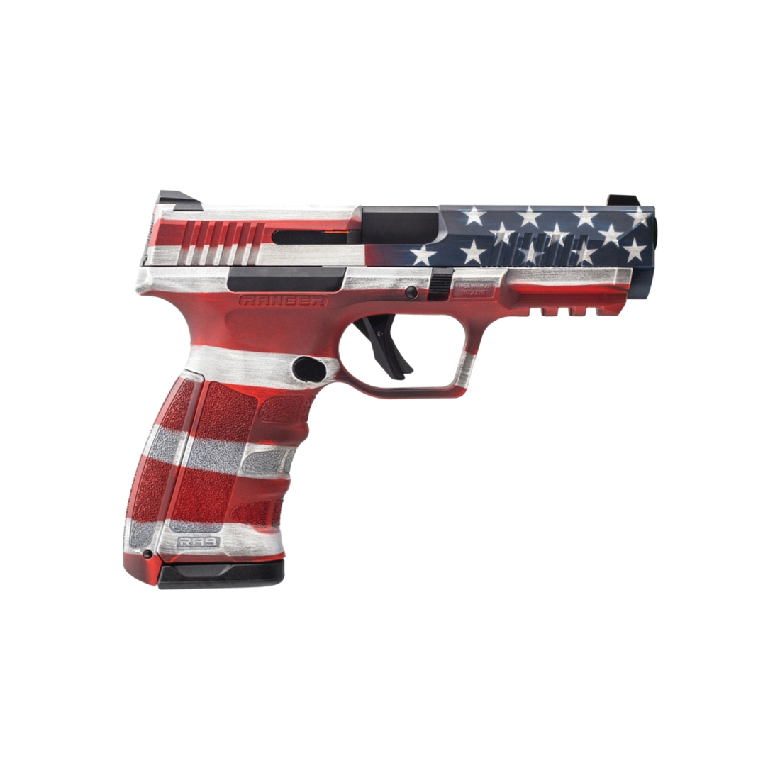 Dickinson Ranger RA9 Defense 9mm 4.25" 17rds, American Flag - Dickinson