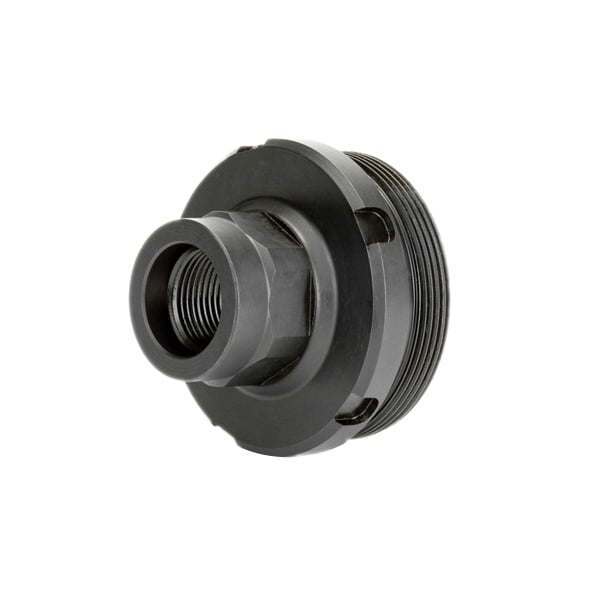 Griffin Armament 1-3/8-24 HUB Direct Thread Adapter 5/8-24, Black - Griffin Armament