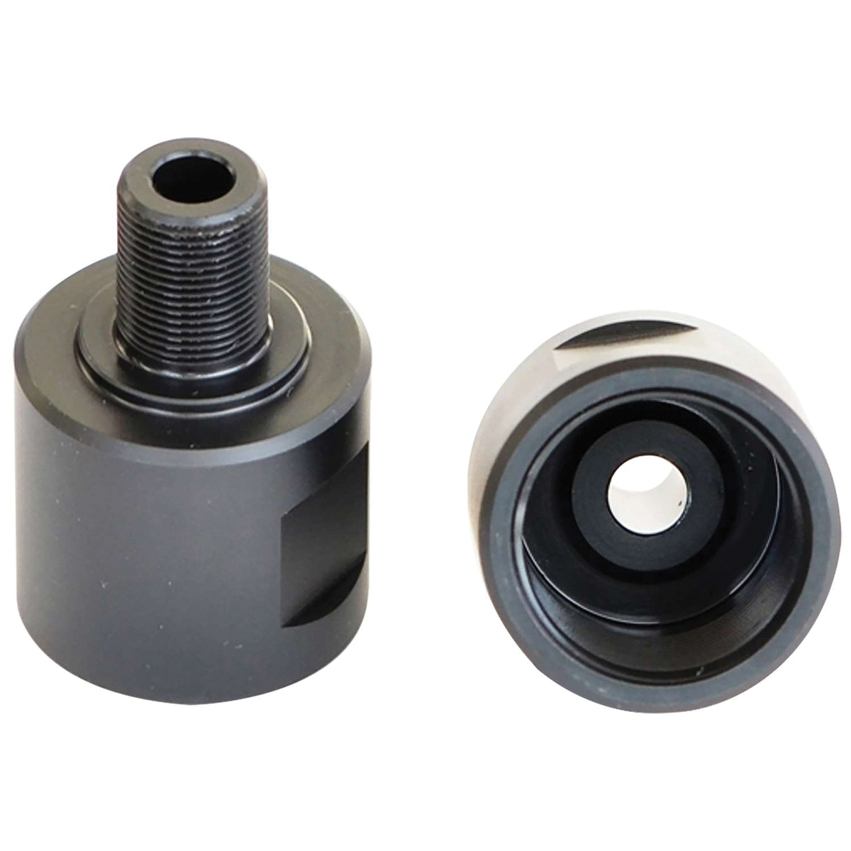 Griffin Armament Suppressor Mount Thread Adapter 1/2-28, Black - Griffin Armament