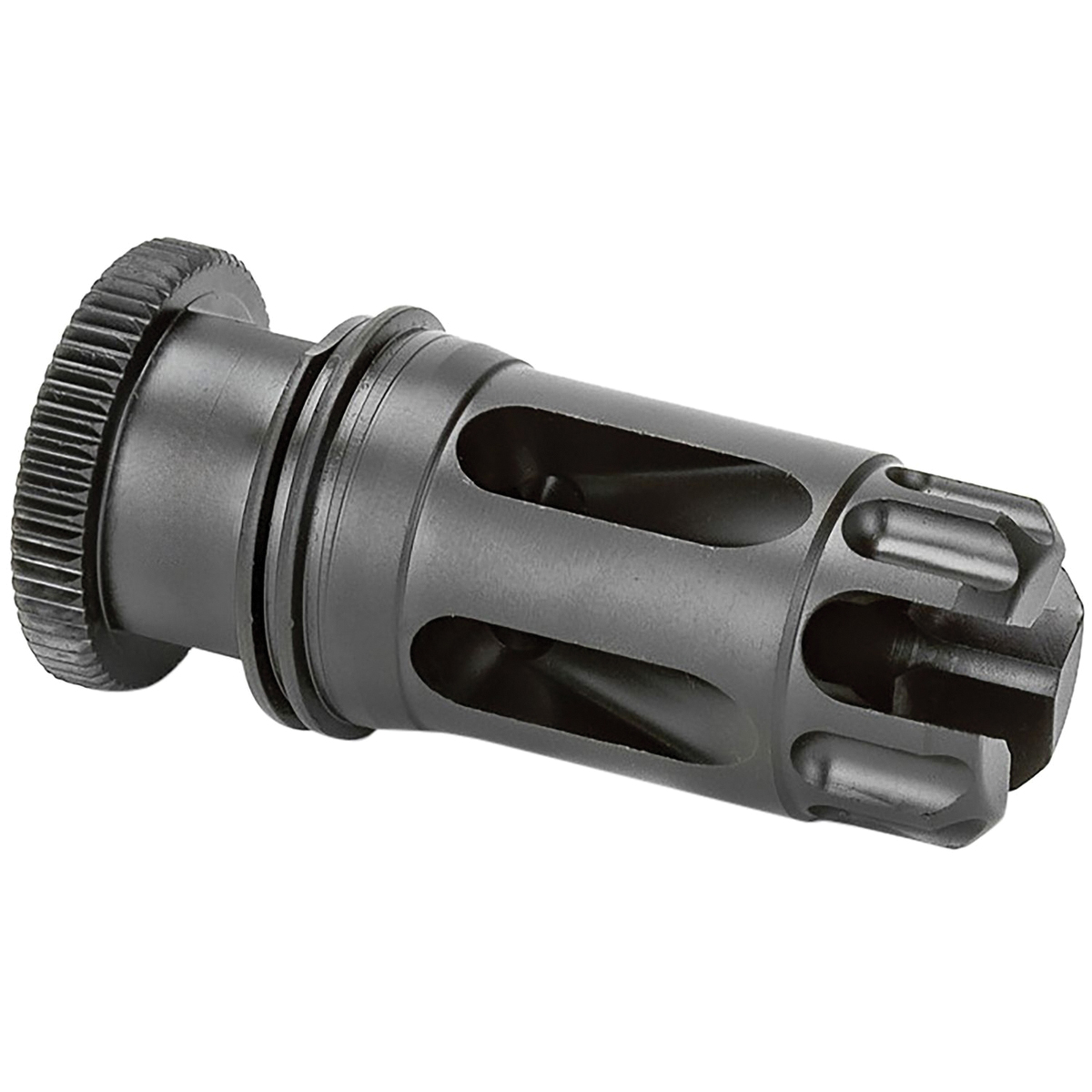 Griffin Armament Dual-Lok Flash Compensator 1/2-28, Black - Griffin Armament