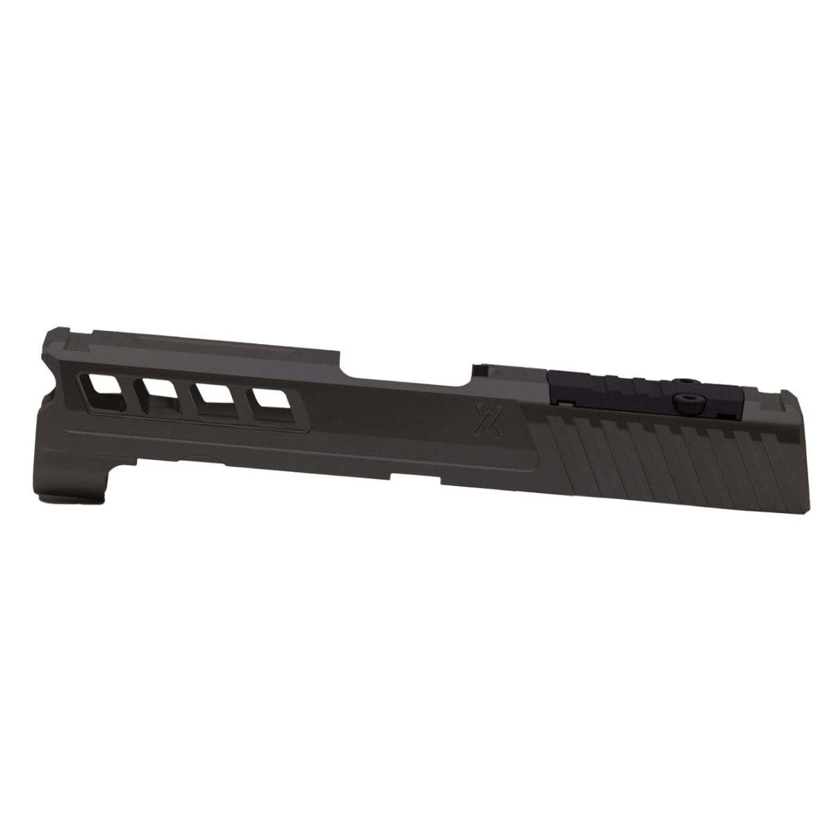 True Precision Axiom Springfield Hellcat Pro True-Lock Optic Cut Slide, Black - True Precision