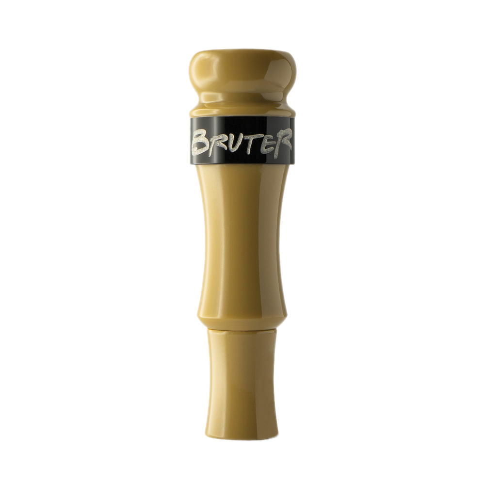 Rolling Thunder Game Calls Brute R Cutdown Duck Call, Dark Tan - Rolling Thunder Game Calls