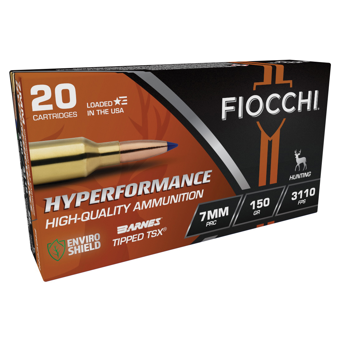 Fiocchi Hyperformance 7mm PRC 150 gr CHP 20rds - Fiocchi
