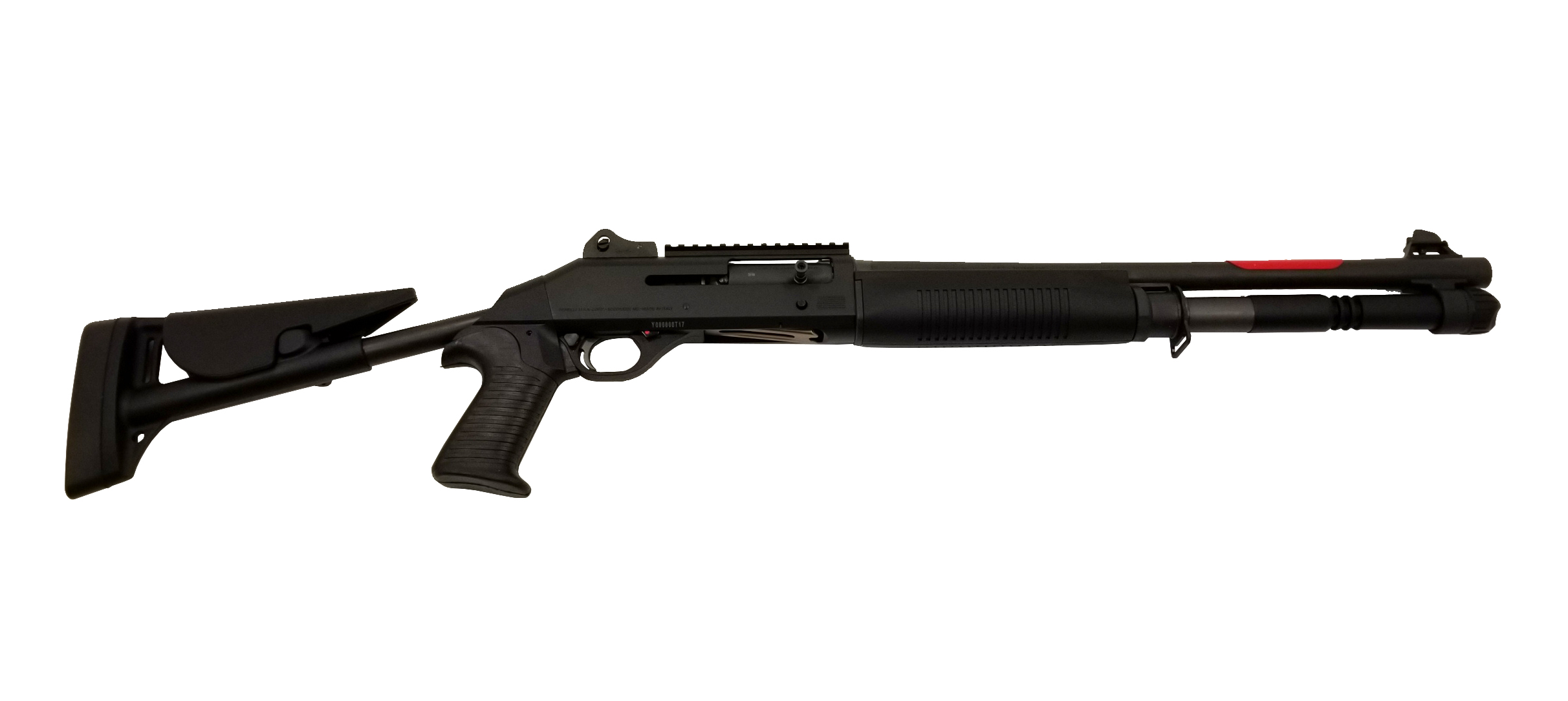 Benelli 18.5" M1014 12 Gauge Shotgun With Fixed Skeleton Stock,  2 3/4" & 3" - 11701 - Benelli