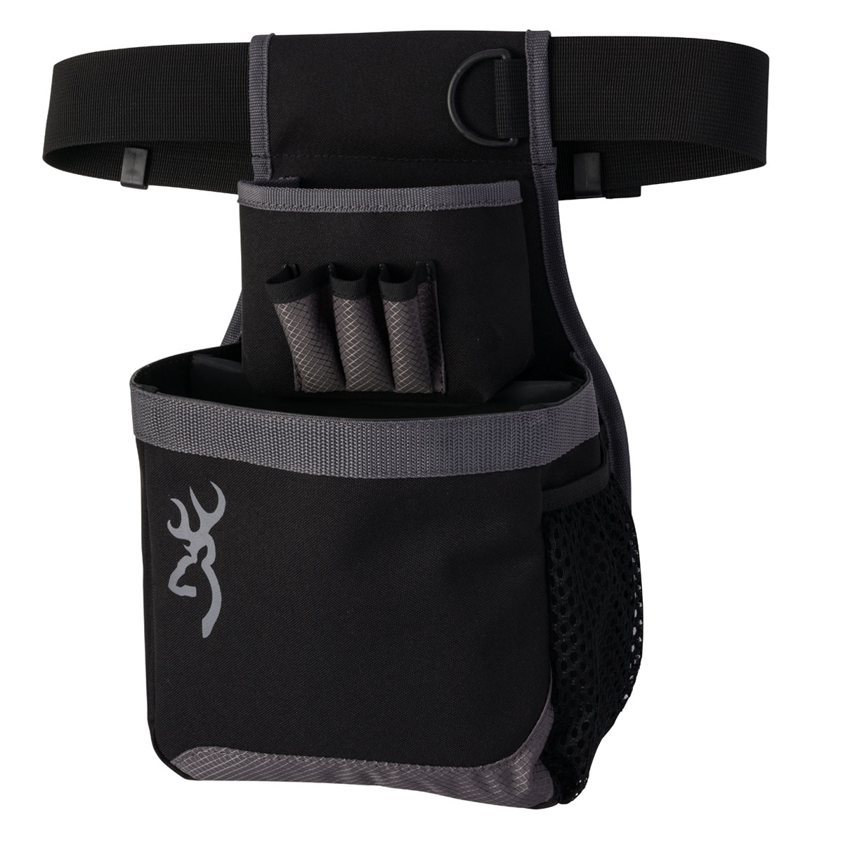 Browning Flash Shell Pouch, Black/Gray - 121062692 - Browning