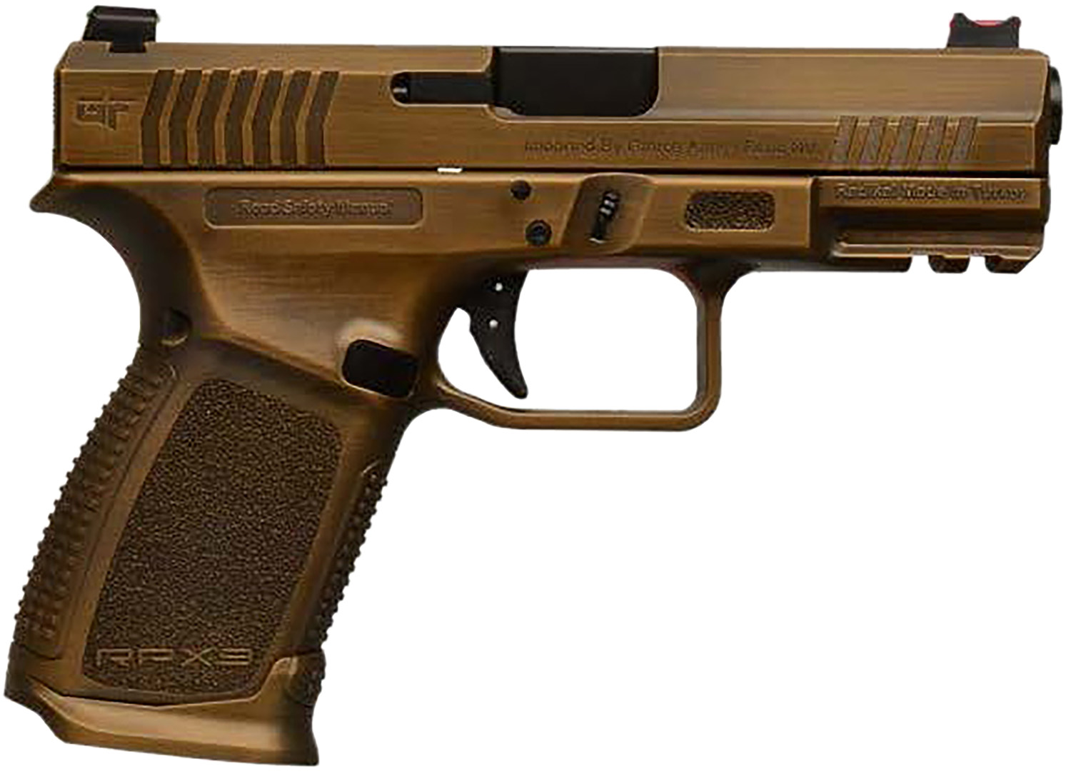 G-Force RPX9 Exodus 9mm 4.02" 15rd Pistol - Bronze - GFRPX3C9BNZ - G-Force