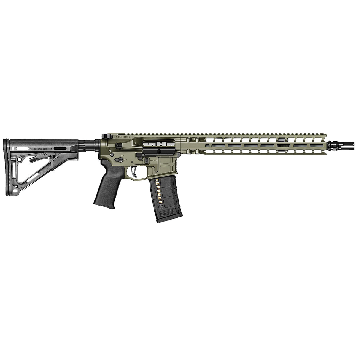 Radian Weapons Model 1 6mm ARC 16", OD Green - Radian Weapons