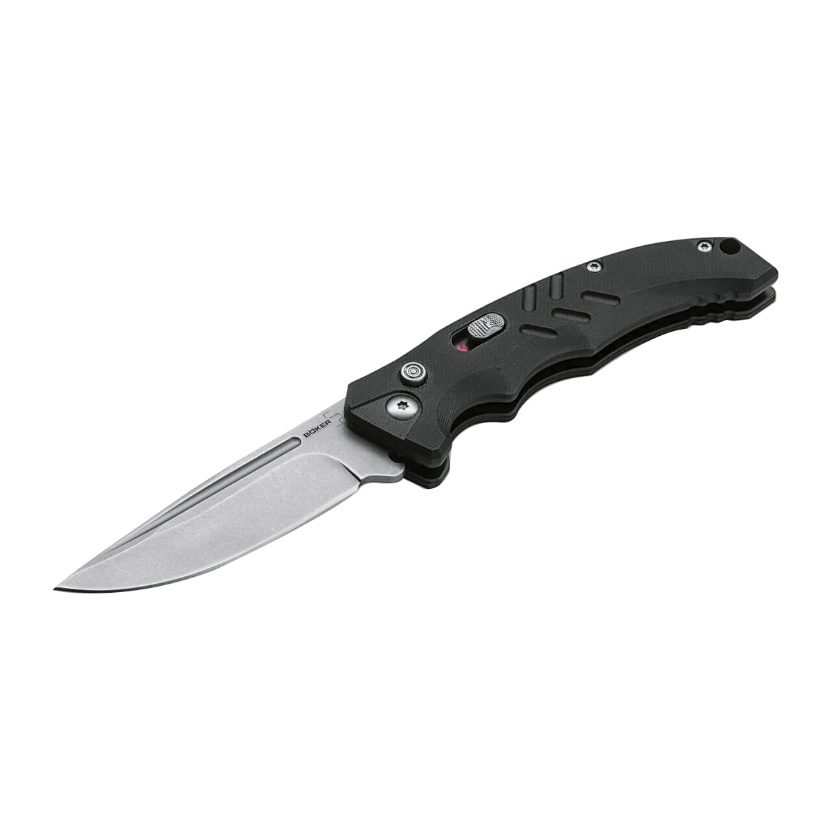 Boker Plus Intention II Auto/Folding Knife Drop Point, Black - Boker Usa